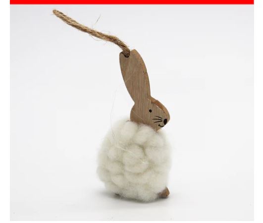 Ornament Wool Rabbit Ornament Wool Rabbit